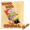 Cartoon Network's Courage the Cowardly Dog Silk Touch Throw Blanket, 50" x 60", Good Dog Courage