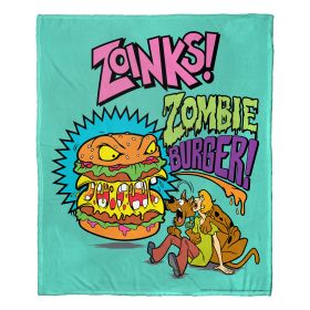 Scooby Doo; Zombie Burger Aggretsuko Comics Silk Touch Throw Blanket; 50" x 60"