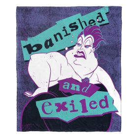 Disney Villains; Banished and Exiled Aggretsuko Comics Silk Touch Throw Blanket; 50" x 60"