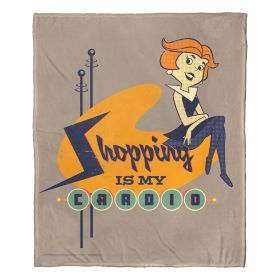 The Jetsons; Shopping Workout Aggretsuko Comics Silk Touch Throw Blanket; 50" x 60"