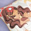 [Candy Girl] Cotton Decorative Pillow Cushion / Floor Cushion (19.7 by 19.7 inches)