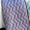 [Romantic Macaron] 3PC Vermicelli - Quilted Patchwork Quilt Set (Full/Queen Size)