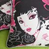 [Oriental Love] Cotton Decorative Pillow Cushion / Floor Cushion (19.7 by 19.7 inches)