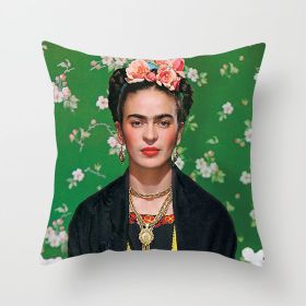 New Self-painted Cushion Cover Pillowcase (Option: DRD8021-45x45cm)