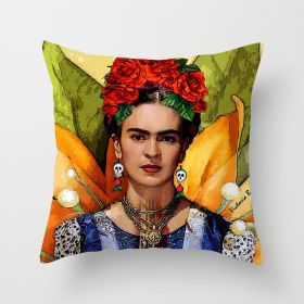 New Self-painted Cushion Cover Pillowcase (Option: DRD8017-45x45cm)