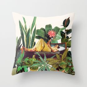 New Self-painted Cushion Cover Pillowcase (Option: DRD8014-45x45cm)